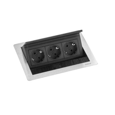 Inbouwstekkerblok Flip Top