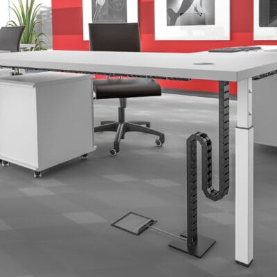 Kabelslang zit sta bureau 130cm