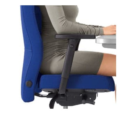 Bureaustoel instellen - Hagele Kantoormeubilair en kabelmanagement