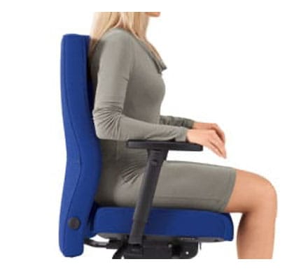 Bureaustoel instellen - Hagele Kantoormeubilair en kabelmanagement