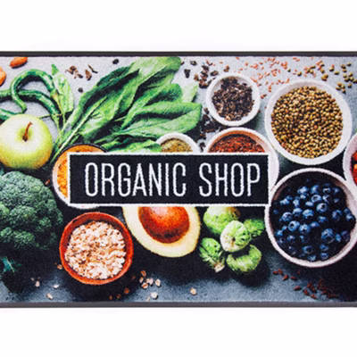 Droogloopmat logo voor binnen